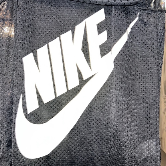 🔥3 for $25🔥 (EUC) NIKI MESH BLACK AND WHITE RACER TANK SZ S - Picture 1 of 6